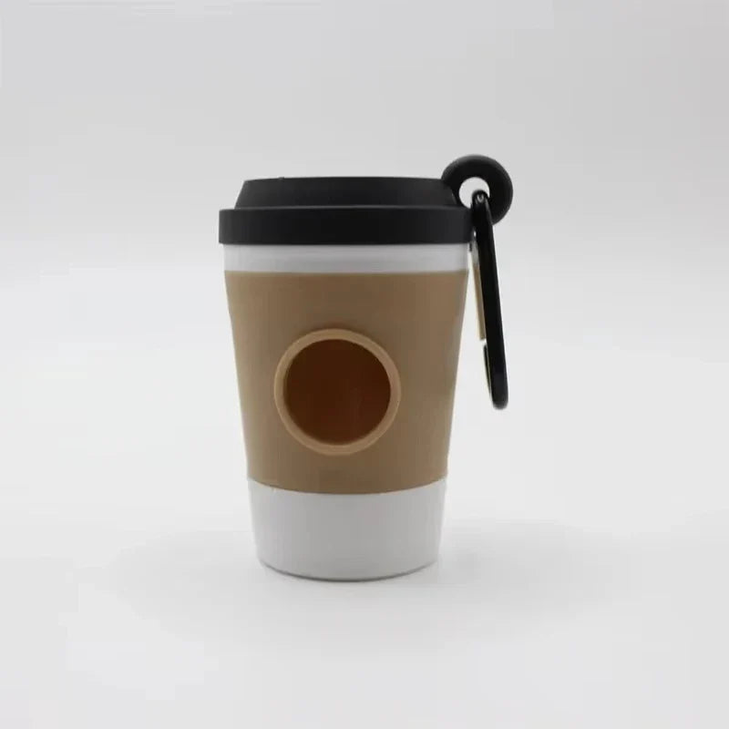 Coffee Cup Poop Bag Holder