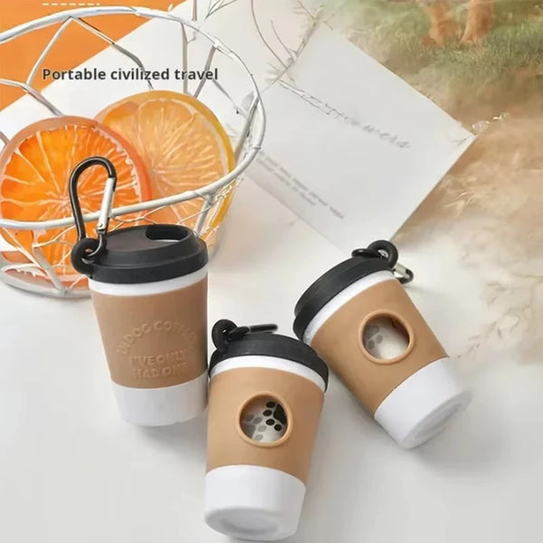 Coffee Cup Poop Bag Holder