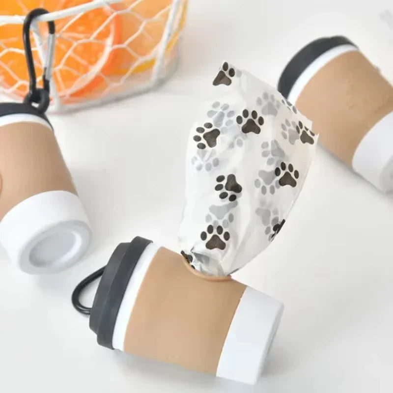 Coffee Cup Poop Bag Holder